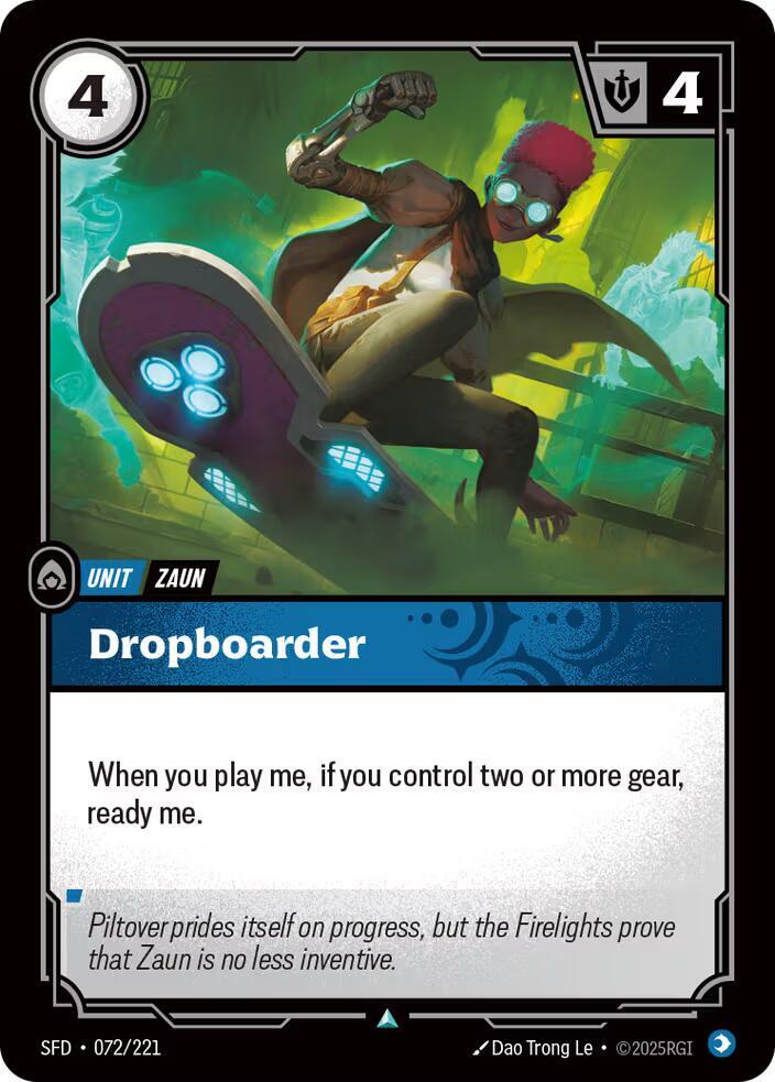 Dropboarder 072/221 (Spiritforged)  - Foil | Good Games Adelaide SA