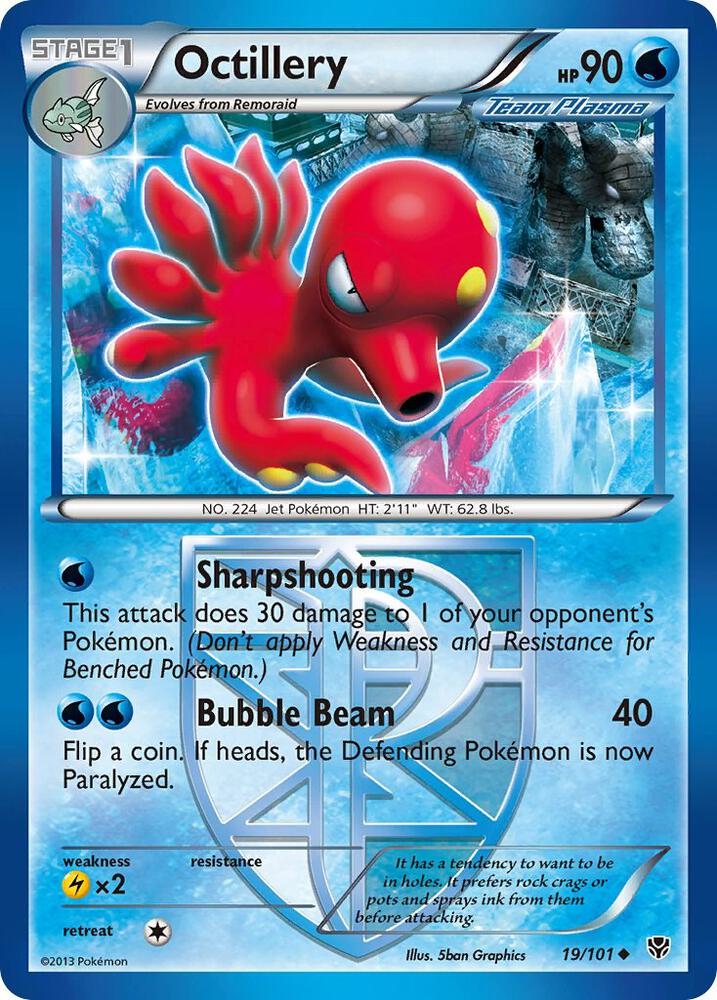 Octillery Team Plasma 19/101 (Plasma Blast)  | Good Games Adelaide SA