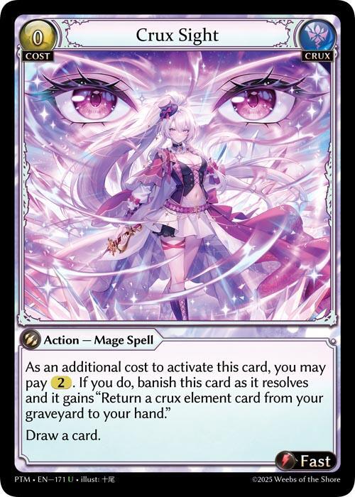 Crux Sight Curio Foil 171 (Phantom Monarchs)  - Foil | Good Games Adelaide SA