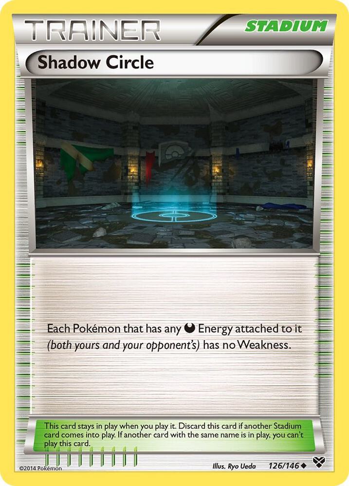 Shadow Circle 126/146 (XY Base Set)  | Good Games Adelaide SA