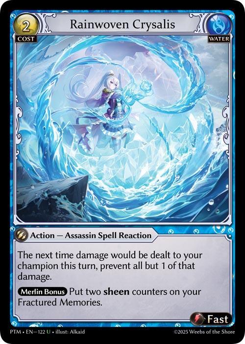 Rainwoven Crysalis 122 (Phantom Monarchs)  - Foil | Good Games Adelaide SA