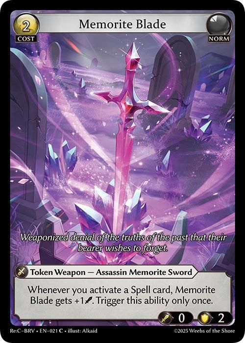 Memorite Blade 021 (Merlin Re: Collection, Brilliant Vestige)  | Good Games Adelaide SA
