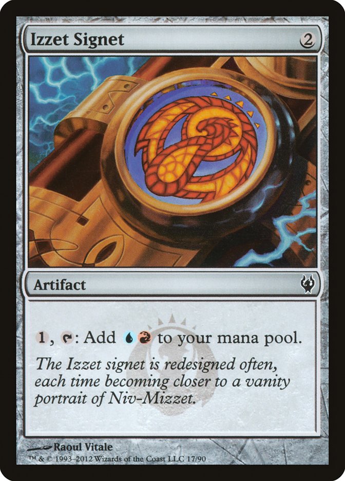 Izzet Signet 17 (Duel Decks: Izzet vs. Golgari)  | Good Games Adelaide SA