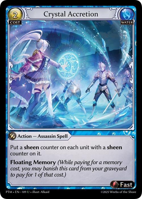 Crystal Accretion Curio Foil 109 (Phantom Monarchs)  - Foil | Good Games Adelaide SA