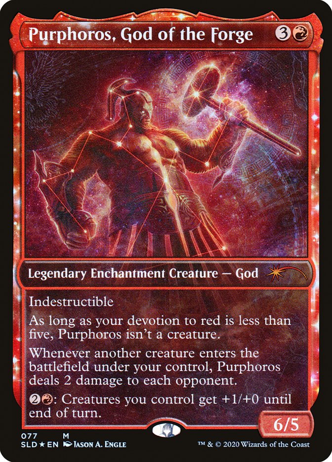 Purphoros, God of the Forge 77 (Secret Lair Drop Series)  - Foil | Good Games Adelaide SA