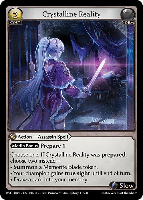 Crystalline Reality 015 (Merlin Re: Collection, Brilliant Vestige)  | Good Games Adelaide SA