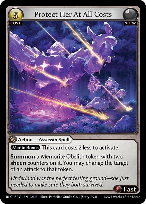 Protect Her At All Costs 026 (Merlin Re: Collection, Brilliant Vestige)  | Good Games Adelaide SA