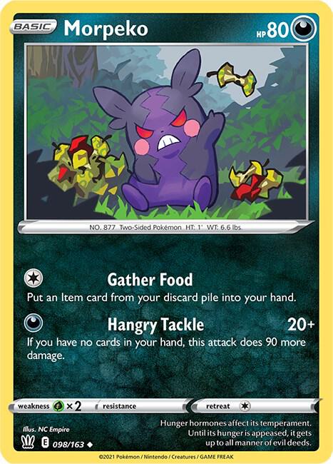 Morpeko 098/163 (SWSH05: Battle Styles)  | Good Games Adelaide SA