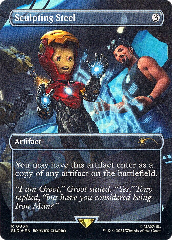 Sculpting Steel 864 (Secret Lair Drop Series)  - Foil | Good Games Adelaide SA