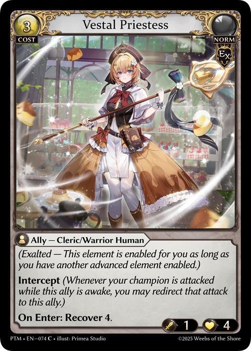 Vestal Priestess 074 (Phantom Monarchs)  | Good Games Adelaide SA