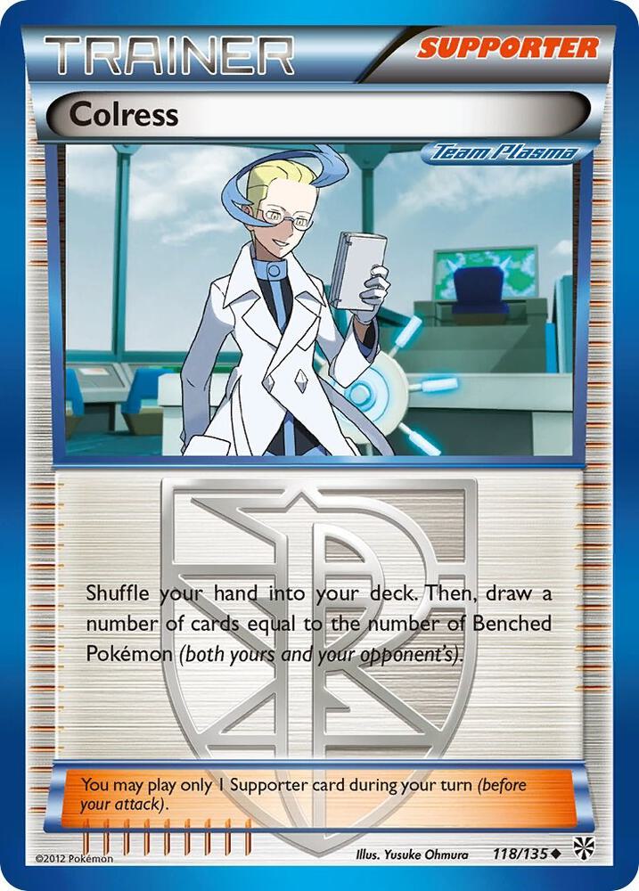 Colress Team Plasma 118/135 (Plasma Storm)  | Good Games Adelaide SA