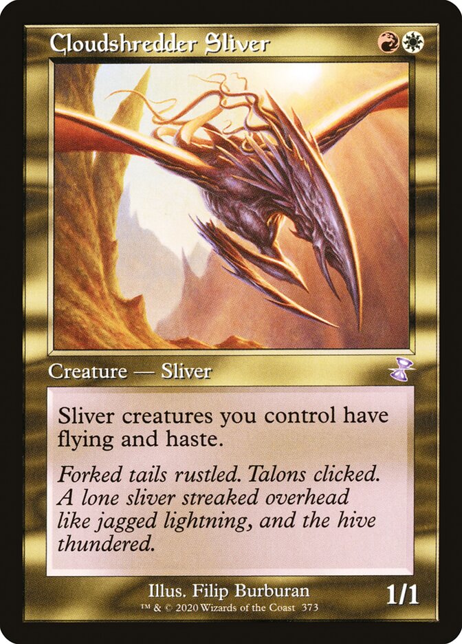 Cloudshredder Sliver 373 (Time Spiral: Remastered)  - Foil | Good Games Adelaide SA