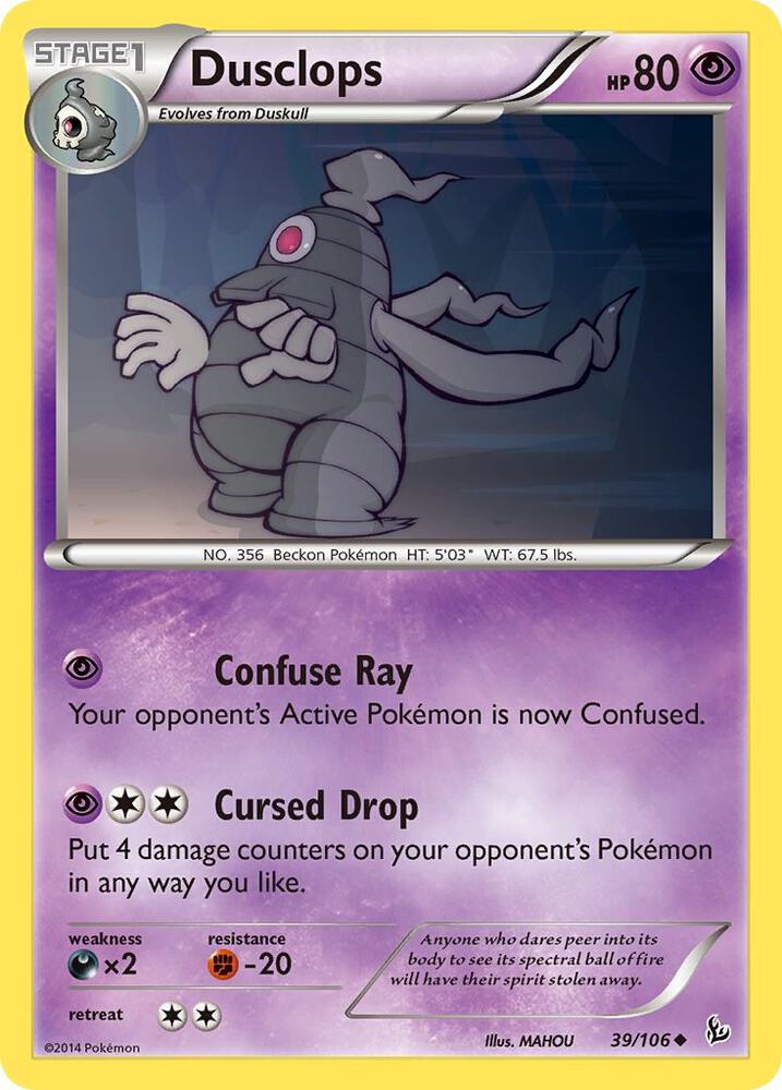 Dusclops 39/106 (XY - Flashfire)  | Good Games Adelaide SA
