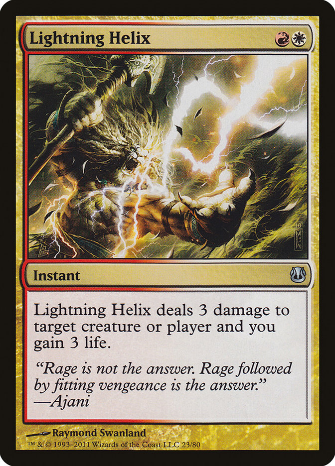 Lightning Helix 23 (Duel Decks: Ajani vs. Nicol Bolas)  | Good Games Adelaide SA