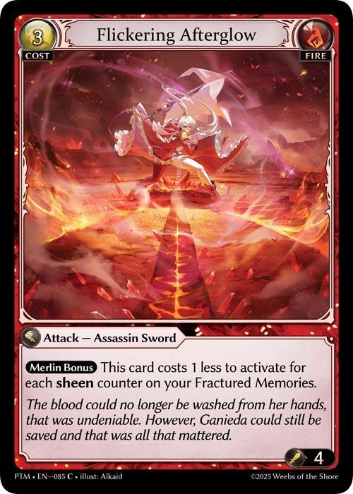 Flickering Afterglow 085 (Phantom Monarchs)  - Foil | Good Games Adelaide SA