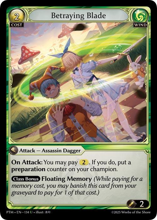 Betraying Blade 134 (Phantom Monarchs)  - Foil | Good Games Adelaide SA