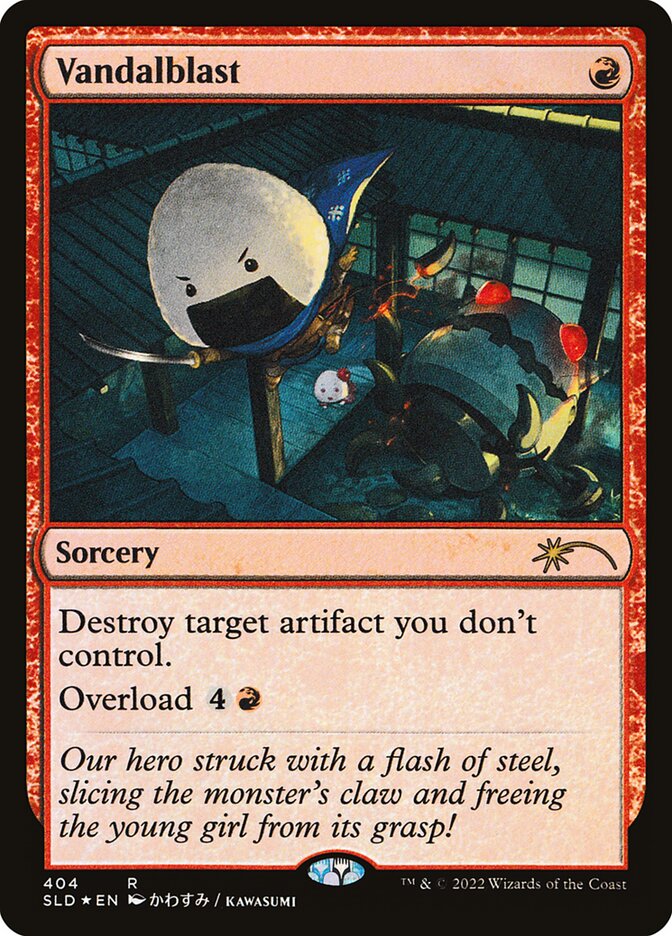 Vandalblast 404 404 (Secret Lair Drop Series)  - Foil | Good Games Adelaide SA
