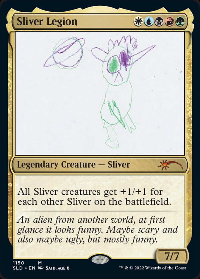 Sliver Legion 1150 (Secret Lair Drop Series)  - Foil | Good Games Adelaide SA