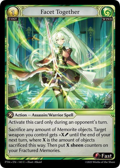 Facet Together 143 (Phantom Monarchs)  - Foil | Good Games Adelaide SA