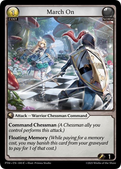 March On 045 (Phantom Monarchs)  - Foil | Good Games Adelaide SA