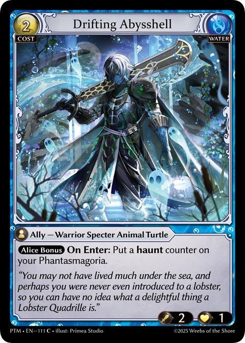 Drifting Abysshell 111 (Phantom Monarchs)  - Foil | Good Games Adelaide SA
