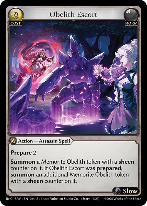 Obelith Escort 024 (Merlin Re: Collection, Brilliant Vestige)  | Good Games Adelaide SA