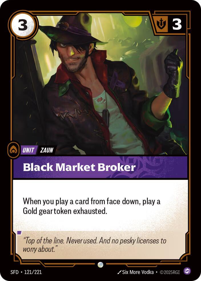 Black Market Broker 121/221 (Spiritforged)  | Good Games Adelaide SA