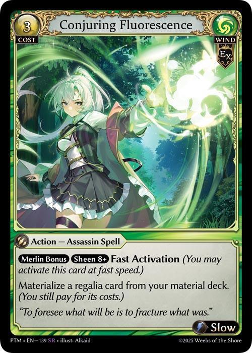 Conjuring Fluorescence 139 (Phantom Monarchs)  - Foil | Good Games Adelaide SA