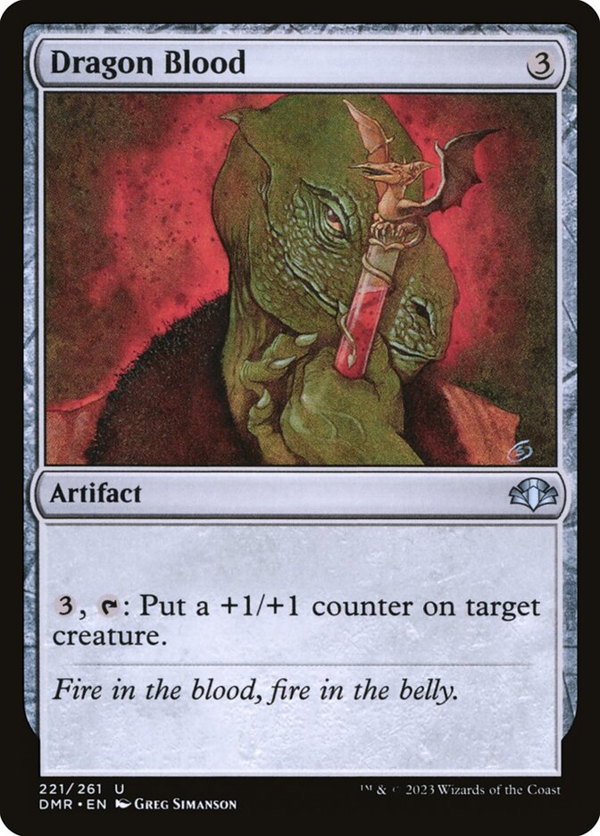Dragon Blood 221 (Dominaria Remastered)  | Good Games Adelaide SA