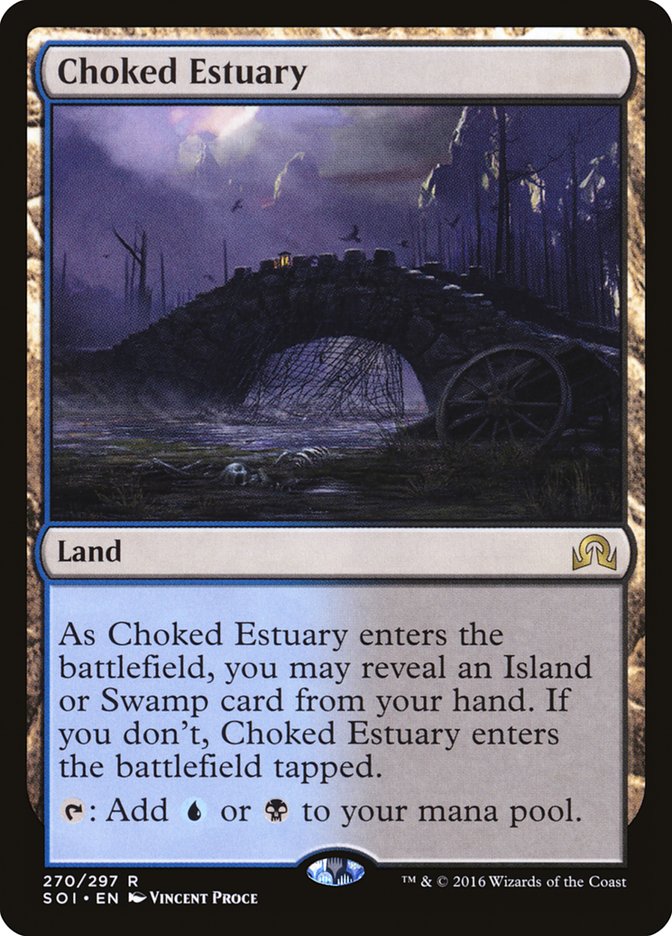 Choked Estuary 270 (Shadows over Innistrad)  - Foil | Good Games Adelaide SA