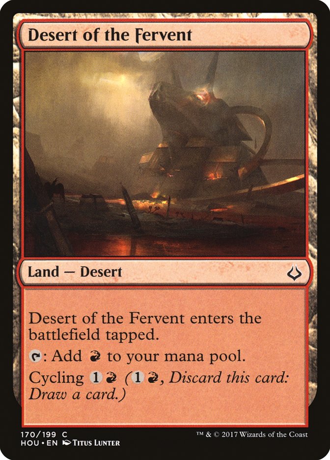 Desert of the Fervent 170 (Hour of Devastation)  - Foil | Good Games Adelaide SA