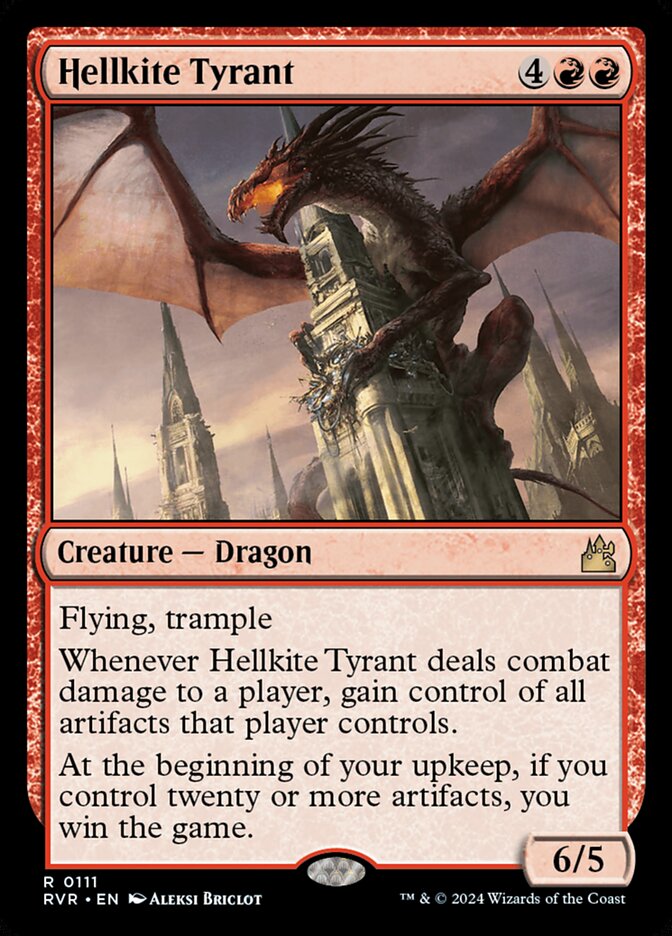 Hellkite Tyrant 111 (Ravnica Remastered)  | Good Games Adelaide SA