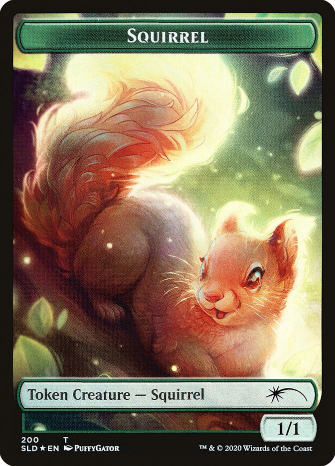Squirrel 200 (Secret Lair Drop Series)  - Foil | Good Games Adelaide SA