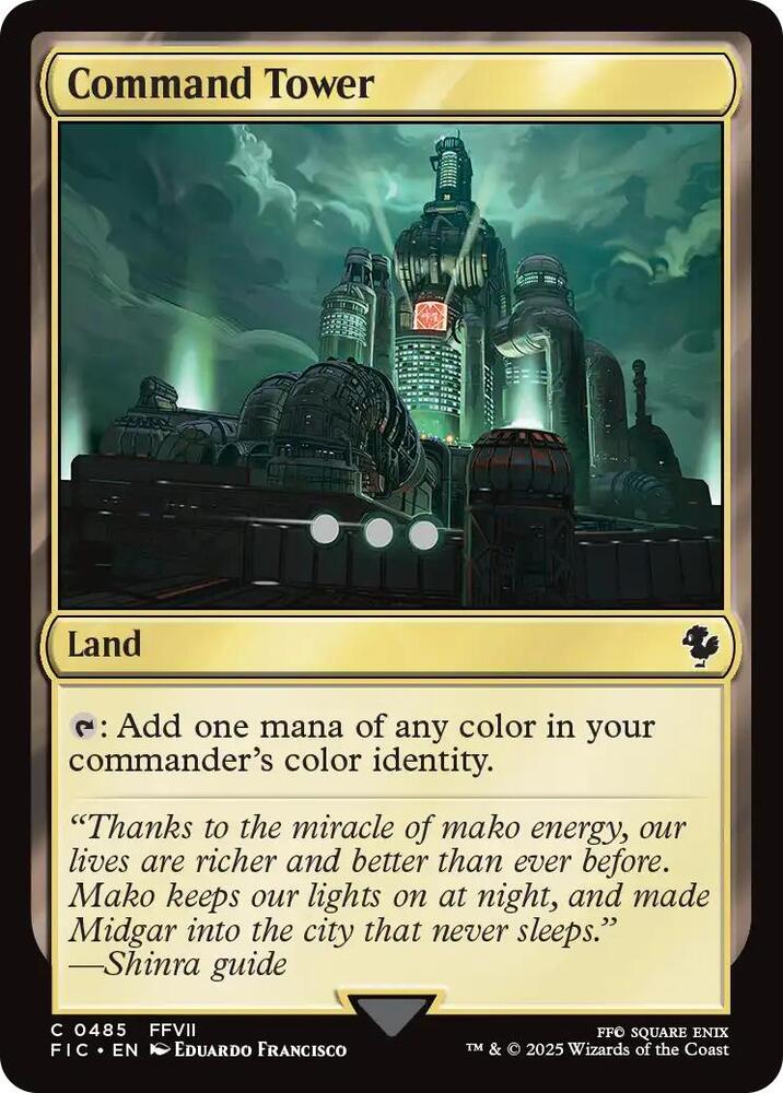 Command Tower  485 (Commander: FINAL FANTASY)  - Foil | Good Games Adelaide SA
