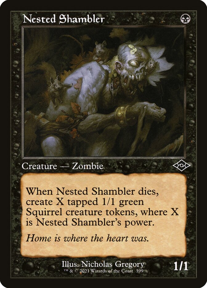 Nested Shambler 399 (Modern Horizons 2)  - Foil | Good Games Adelaide SA