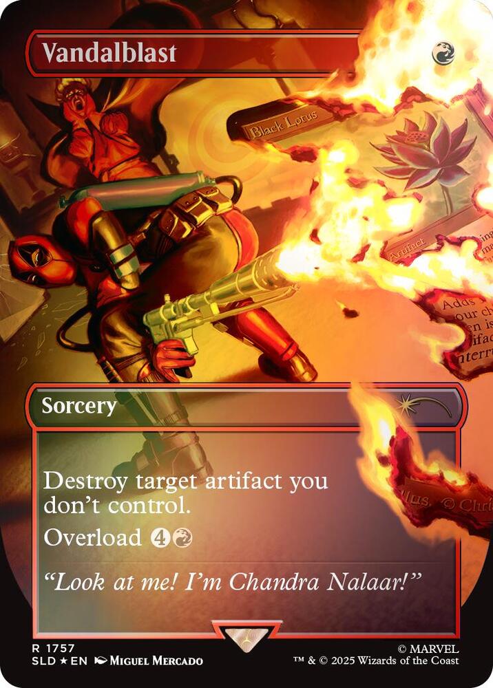Vandalblast 1757 Rainbow Foil 1757 (Secret Lair Drop Series)  - Foil | Good Games Adelaide SA