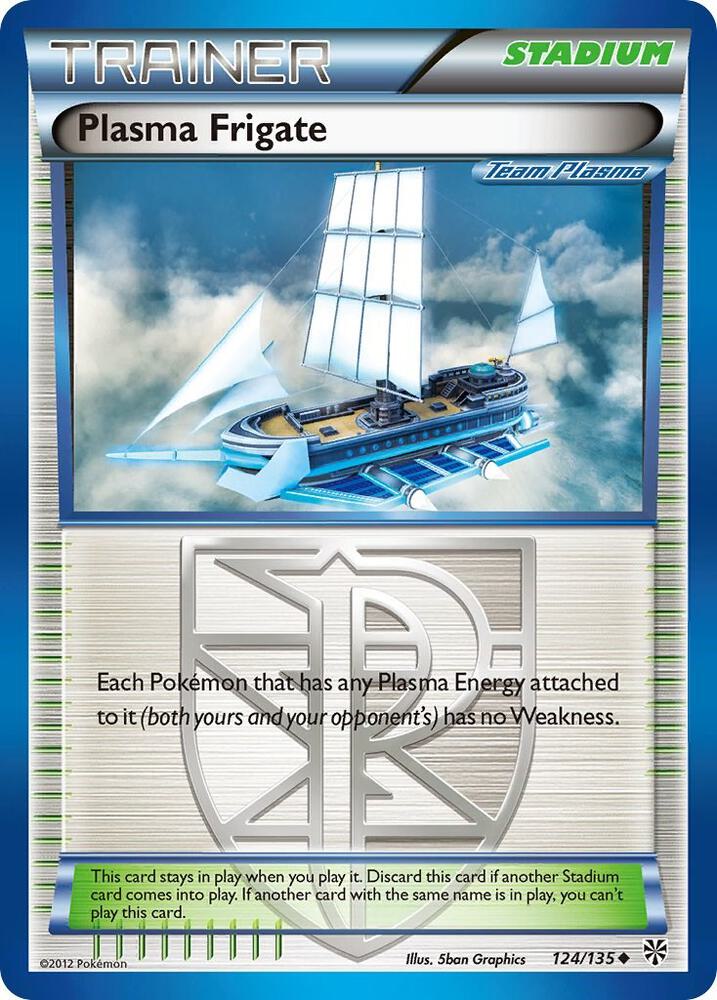 Plasma Frigate Team Plasma 124/135 (Plasma Storm)  - Reverse Holofoil | Good Games Adelaide SA