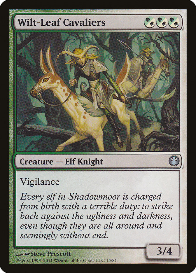 Wilt-Leaf Cavaliers 15 (Duel Decks: Knights vs. Dragons)  | Good Games Adelaide SA