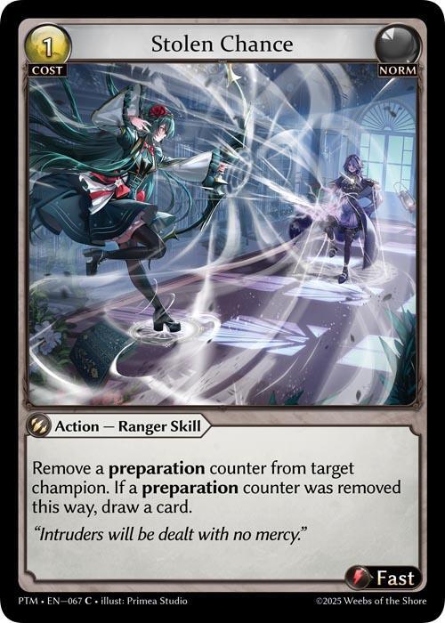 Stolen Chance 067 (Phantom Monarchs)  - Foil | Good Games Adelaide SA