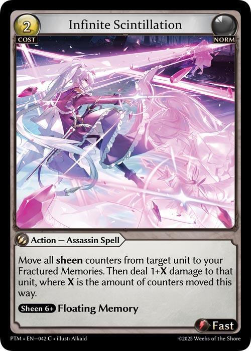 Infinite Scintillation 042 (Phantom Monarchs)  - Foil | Good Games Adelaide SA