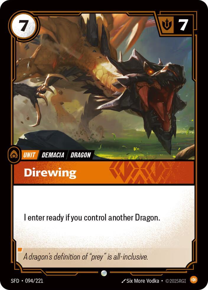 Direwing 094/221 (Spiritforged)  - Foil | Good Games Adelaide SA