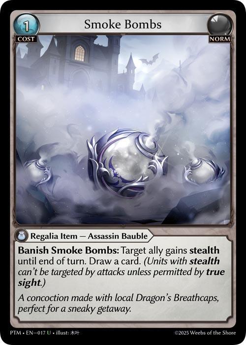 Smoke Bombs 017 (Phantom Monarchs)  - Foil | Good Games Adelaide SA