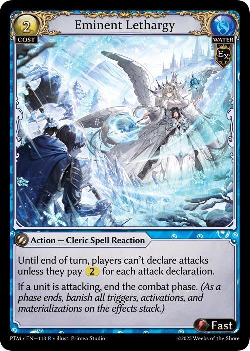 Eminent Lethargy 113 (Phantom Monarchs)  - Foil | Good Games Adelaide SA