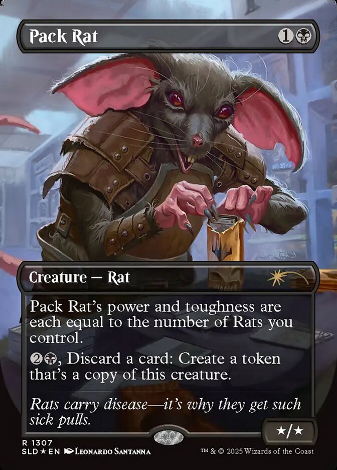 Pack Rat 1307 (Secret Lair Drop Series)  - Foil | Good Games Adelaide SA