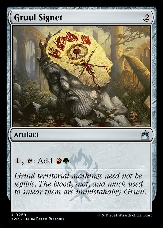 Gruul Signet 259 (Ravnica Remastered)  | Good Games Adelaide SA