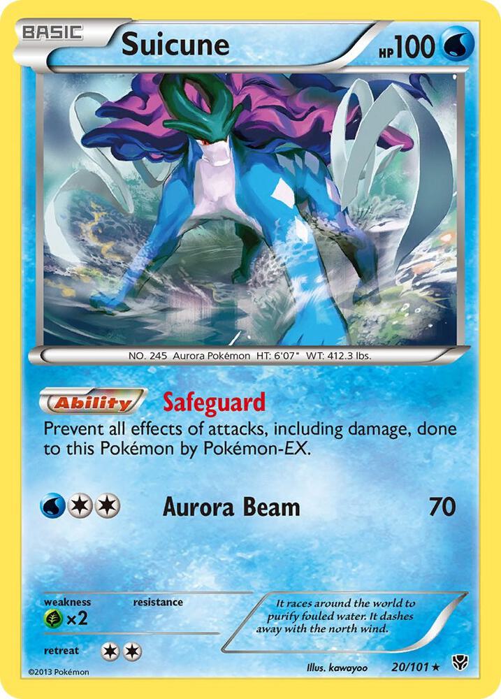 Suicune 20/101 (Plasma Blast)  | Good Games Adelaide SA