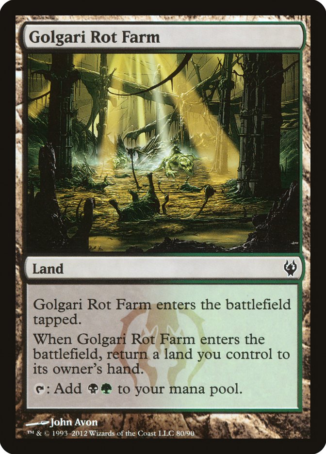 Golgari Rot Farm 80 (Duel Decks: Izzet vs. Golgari)  | Good Games Adelaide SA