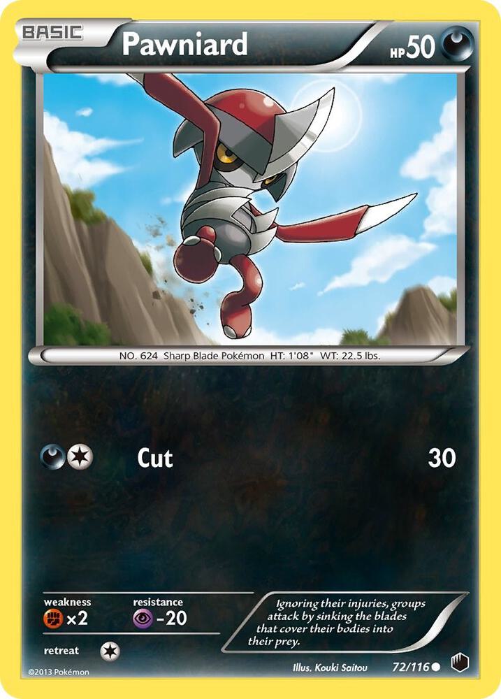 Pawniard 72 72/116 (Plasma Freeze)  - Reverse Holofoil | Good Games Adelaide SA