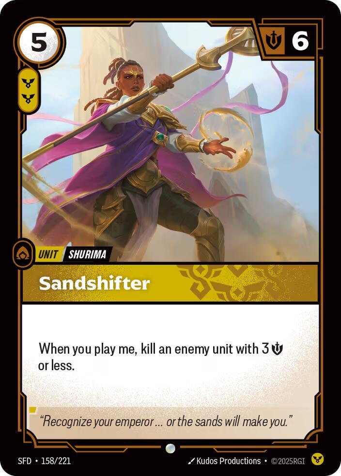 Sandshifter 158/221 (Spiritforged)  | Good Games Adelaide SA