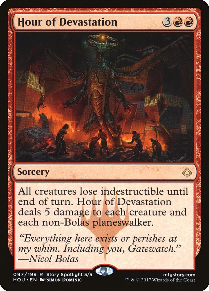 Hour of Devastation 97 (Hour of Devastation)  - Foil | Good Games Adelaide SA